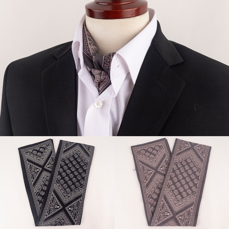 간절기 고품격 에스닉 페이즐 패턴 무늬 넥 롱 스카프